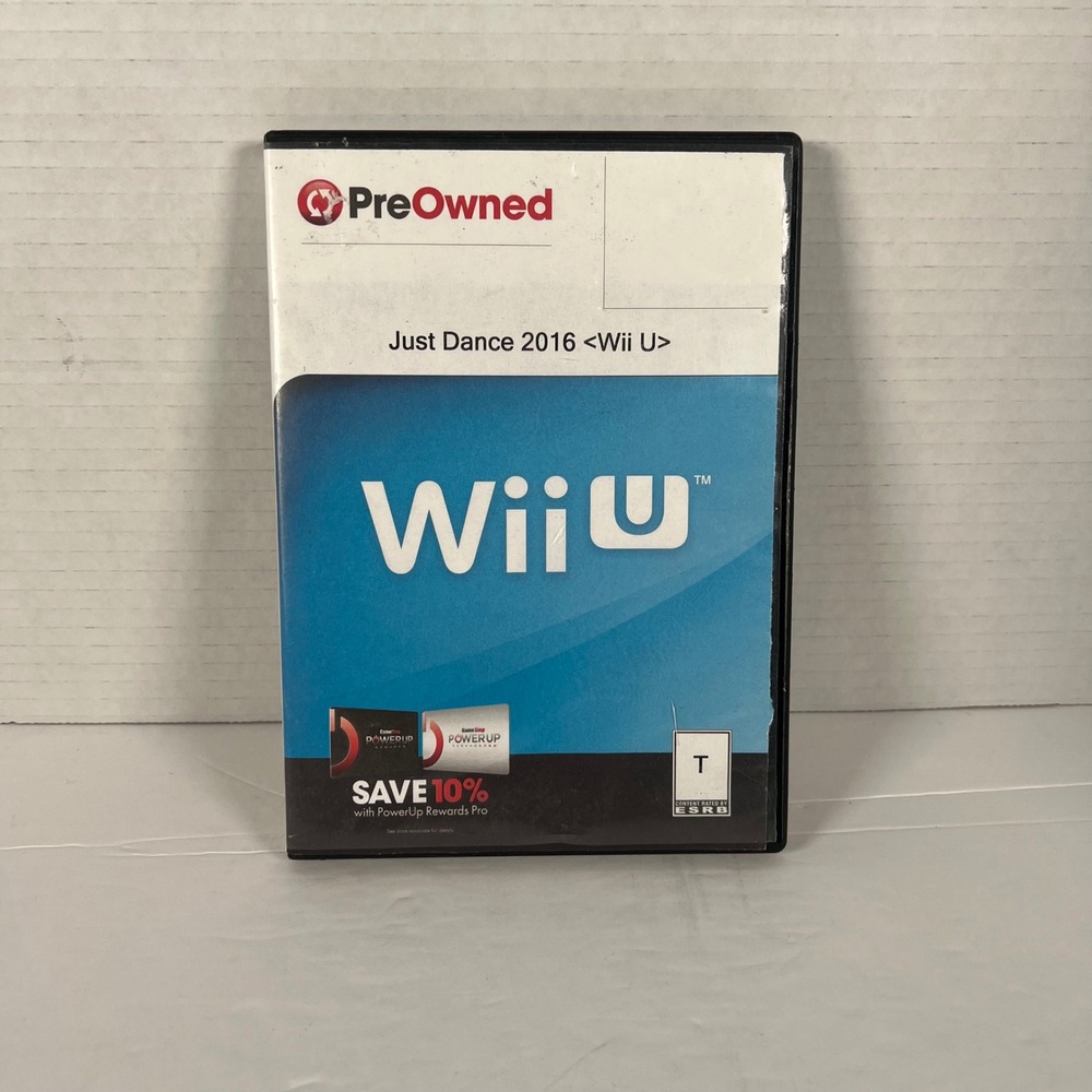 Just Dance 2016 Nintendo Wii U Ubisoft Music Rhythm Dance Game UBP10801069-DISC